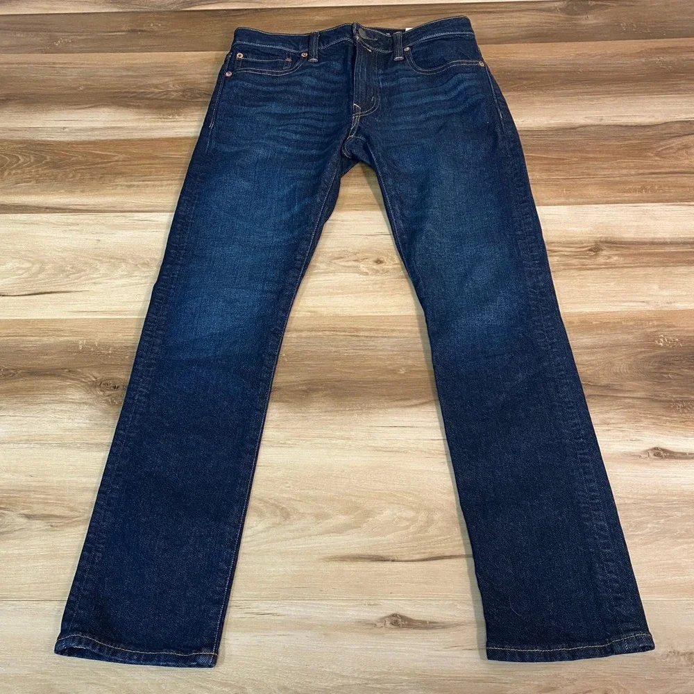 American Eagle Slim Flex Dark Wash Indigo Denim Jeans Mens 29x30